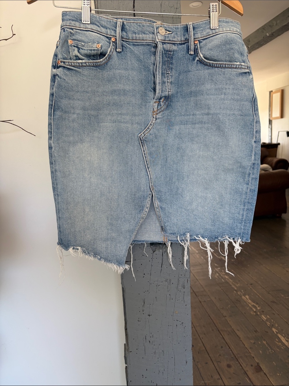MOTHER jeans skirt